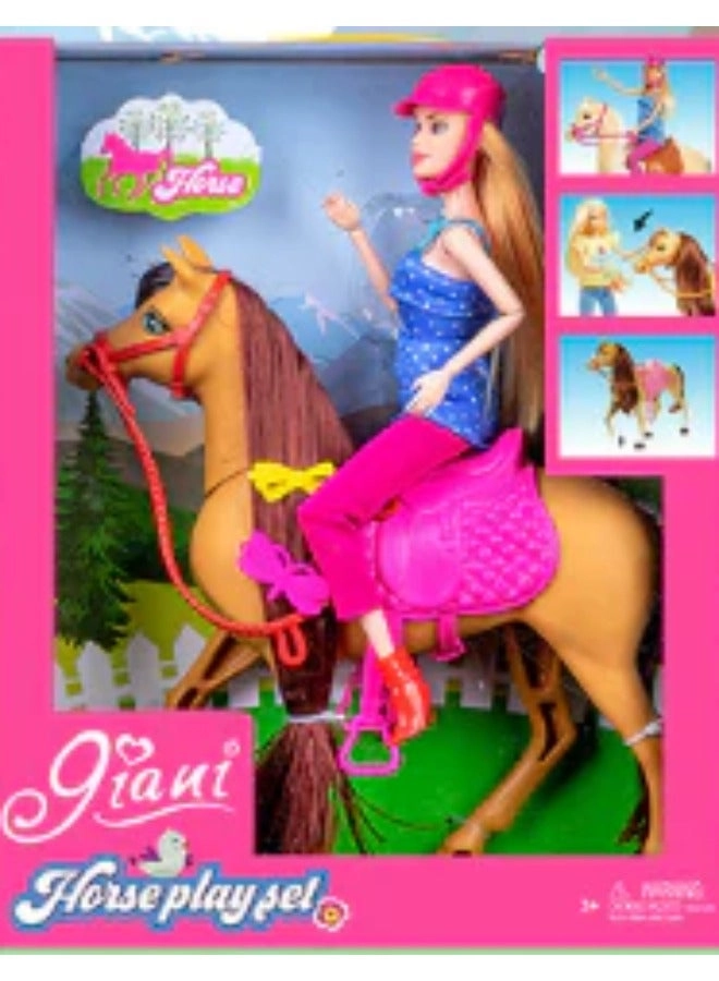Barbie Pets Doll & Horse