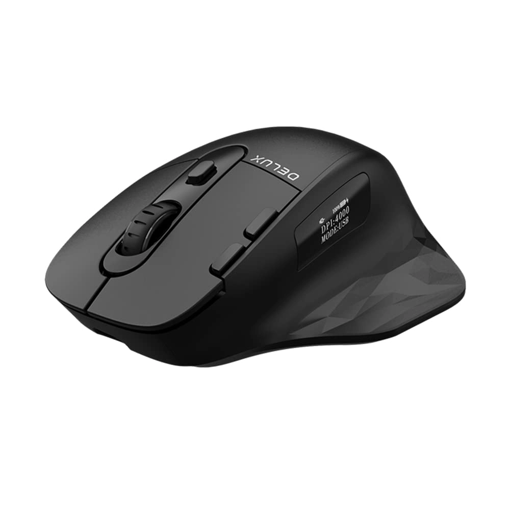 Delux M912 Wireless Mouse - Bluetooth Radio Frequency USB
