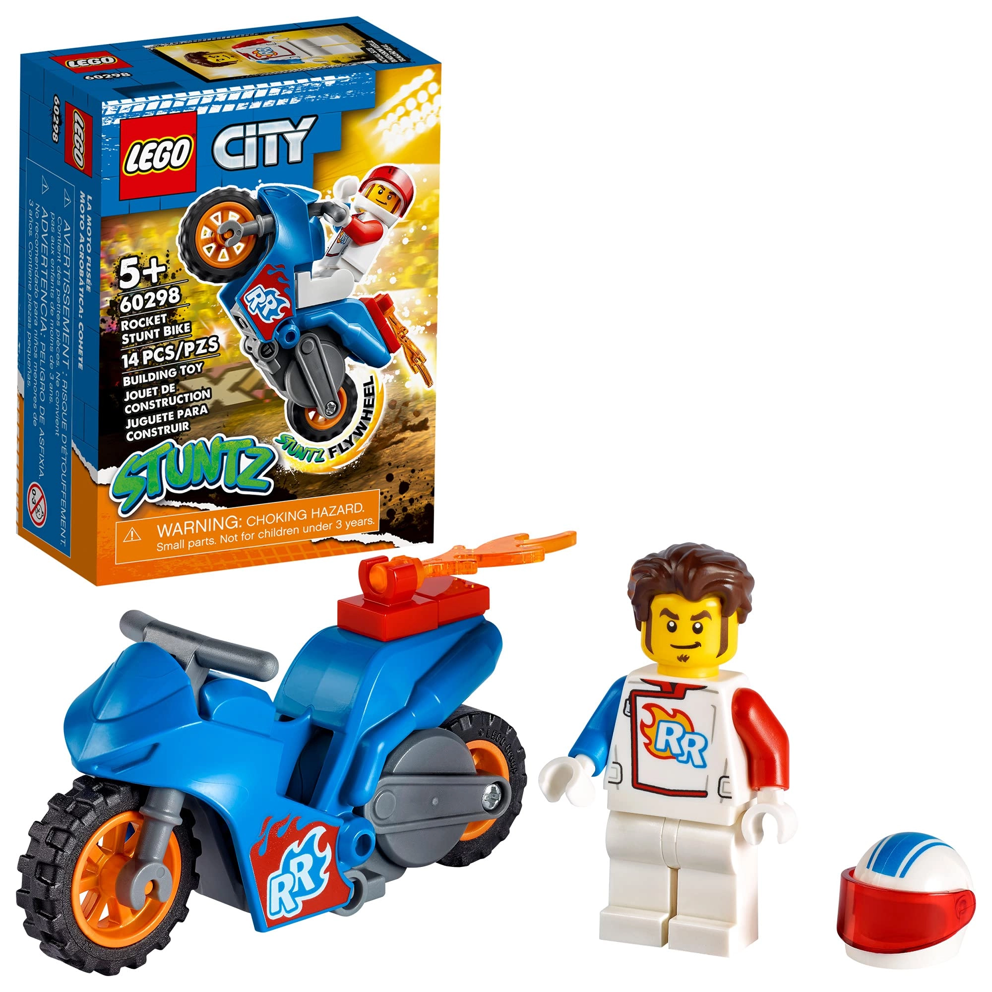 City Rocket Stunt Bike (60298)