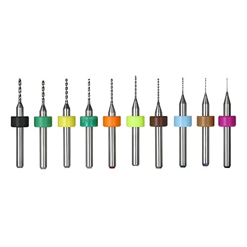 Micro Drill Bits - Steel 10pcs