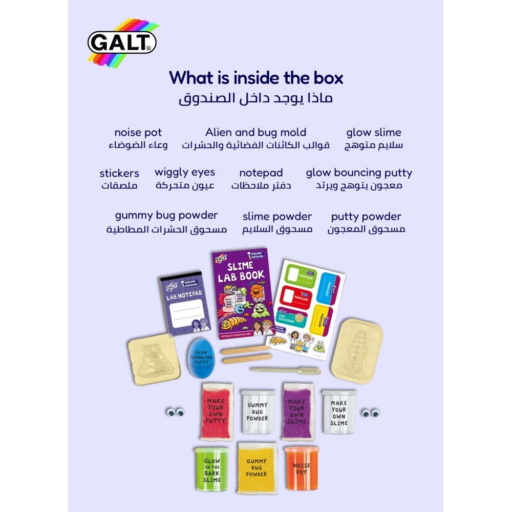 Slime Lab Science Kits - Science - 5 to 9 years