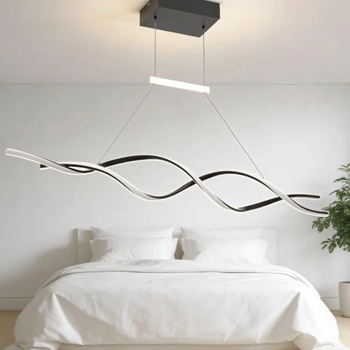 Pendant Light - 30'' x 16'' Adjustable Remote Control