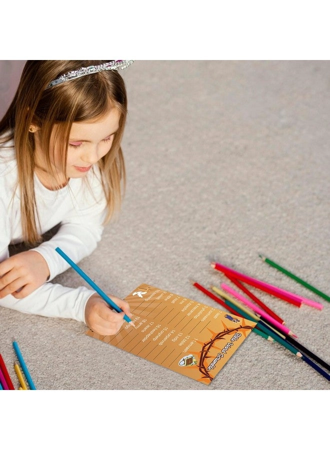 Bible Game Cards - 104 Pcs Bible Trivia Quiz