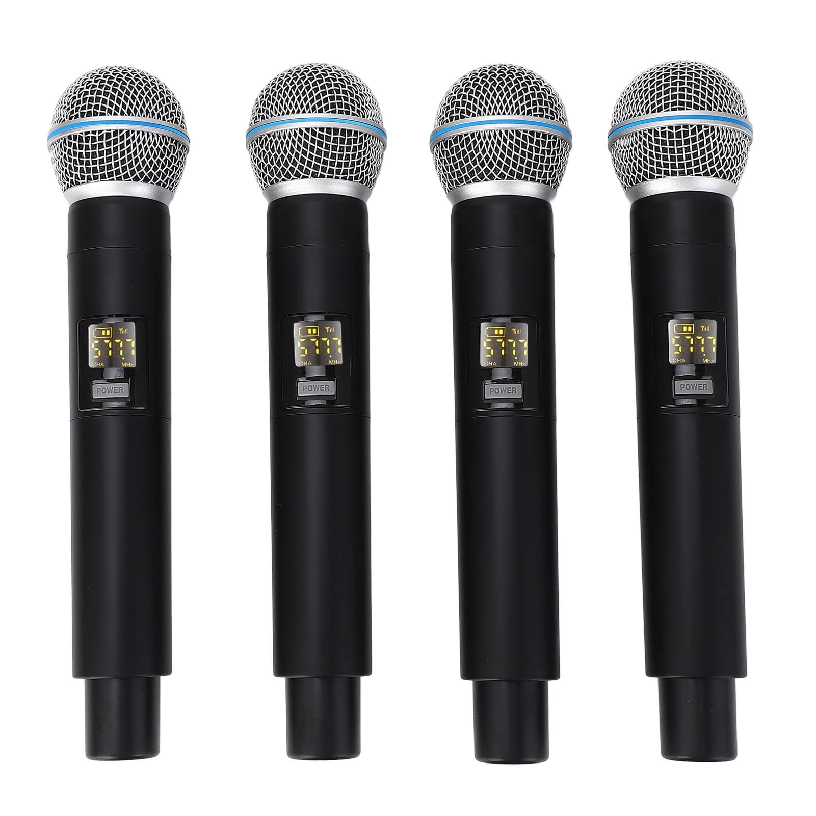RIZGHWOY Cordless Handheld Microphone Set Wireless Microphone