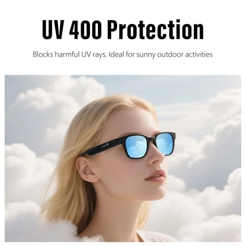 Smart Audio Sunglasses - Wireless Connectivity Hands-Free Calling UV400 Protection