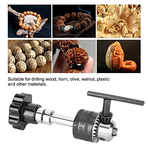 Hand Drill - 0.5mm-6.5mm 4.3" Aluminum Alloy