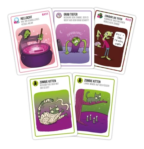 Zombie Kittens - Card Game (German)