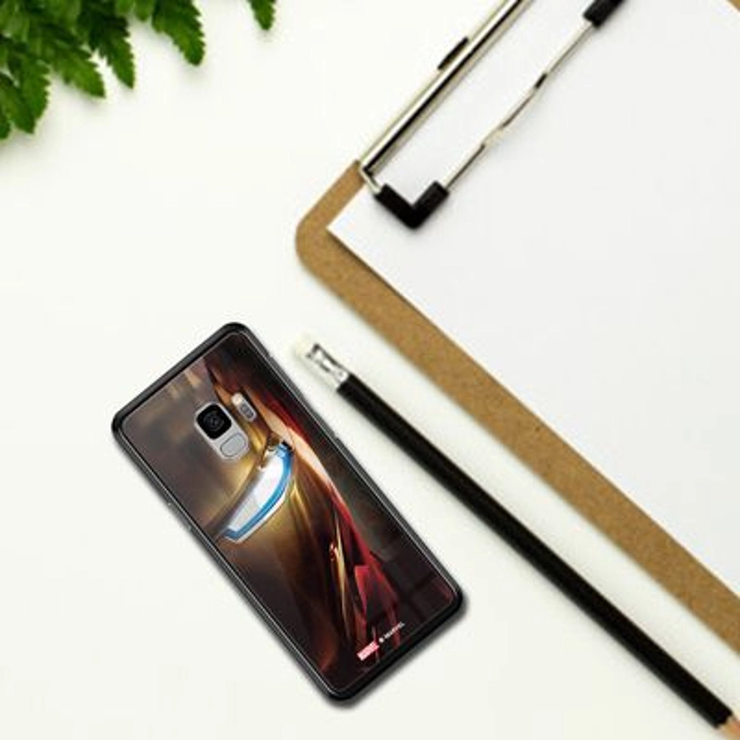 IronMan Half Profile Face Back Case for Galaxy S9