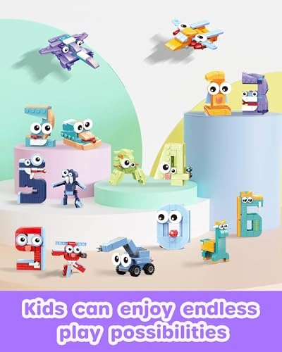 Math Building Blocks - 5+ 704 pieces