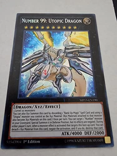 Utopic Dragon Number 99 - Secret Rare 1st Edition