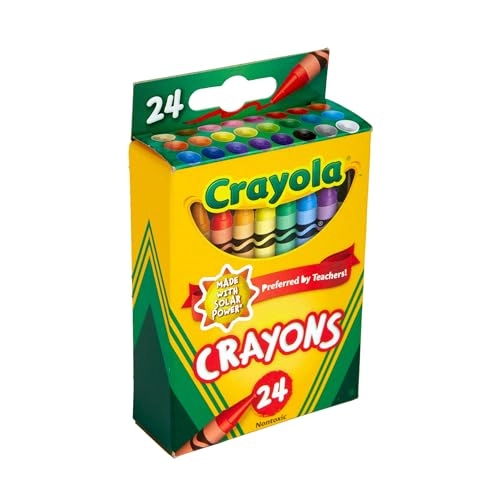 Wax Crayons - 24 Pcs