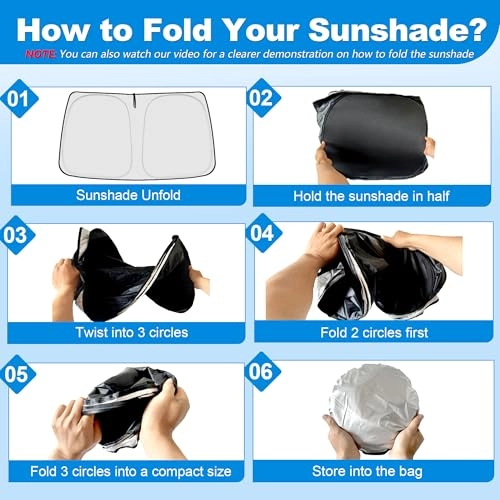 Windshield Sun Shade - Merce-des C250|C300 2015|2016|2017|2018|2019|2020|2021