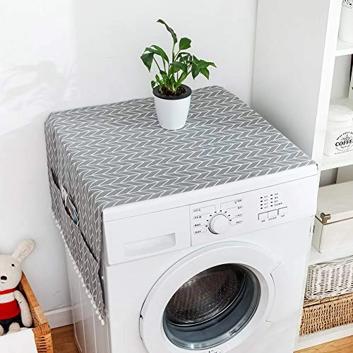 Fridge Cover - 70*170cm Cotton Linen