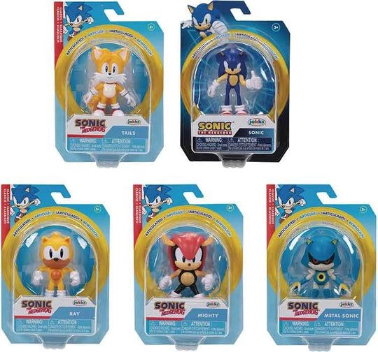 Generic Sonic + Tails + Metal + Mighty + Ray - Sonic The Hedgehog - 5 pcs