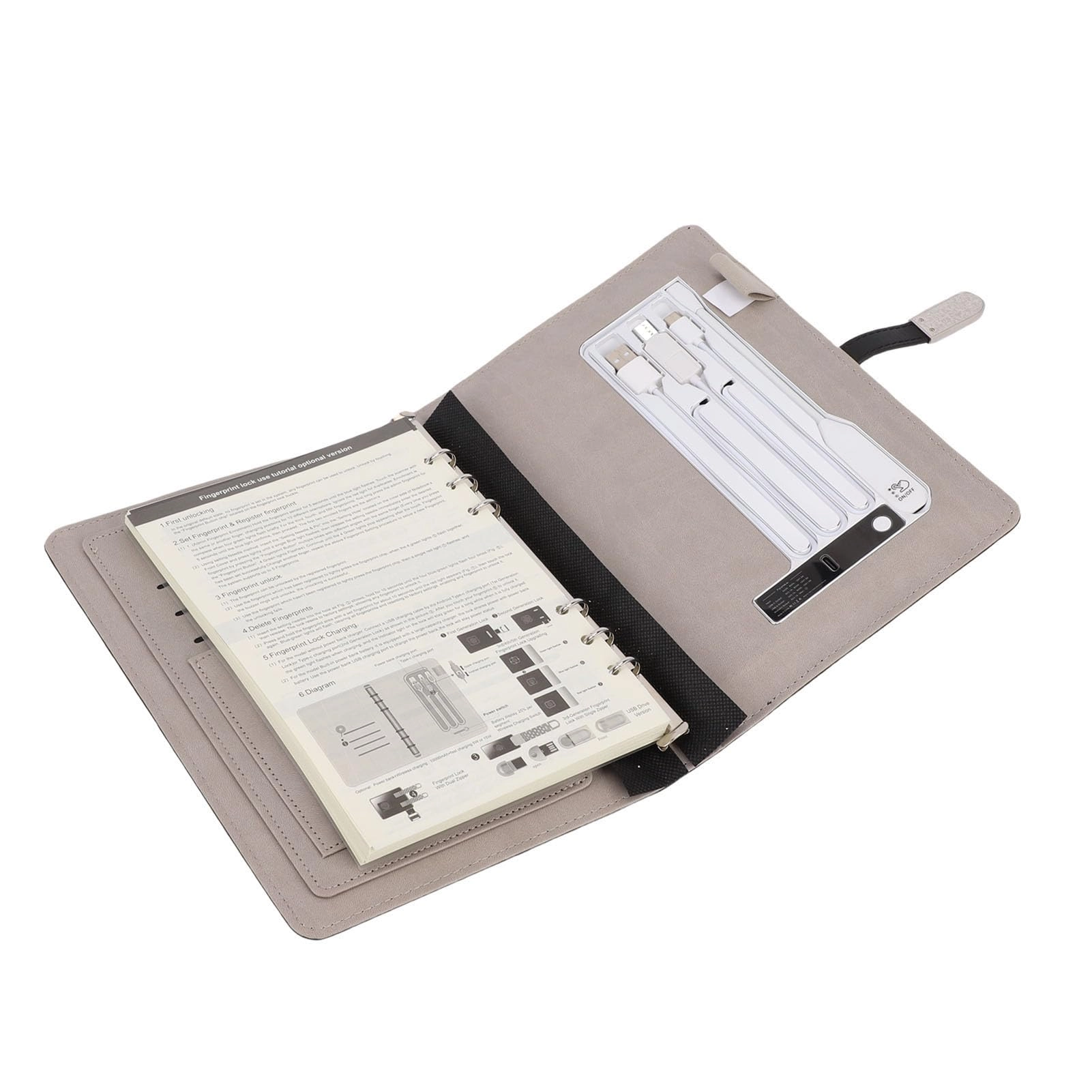 Generic Wireless Charging Notebook - 8000mAh 15W
