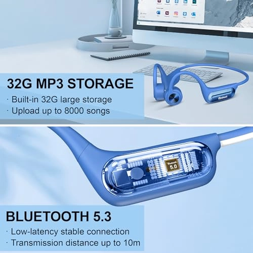 Bone Conduction Swimming Headphones - Wireless Headphone