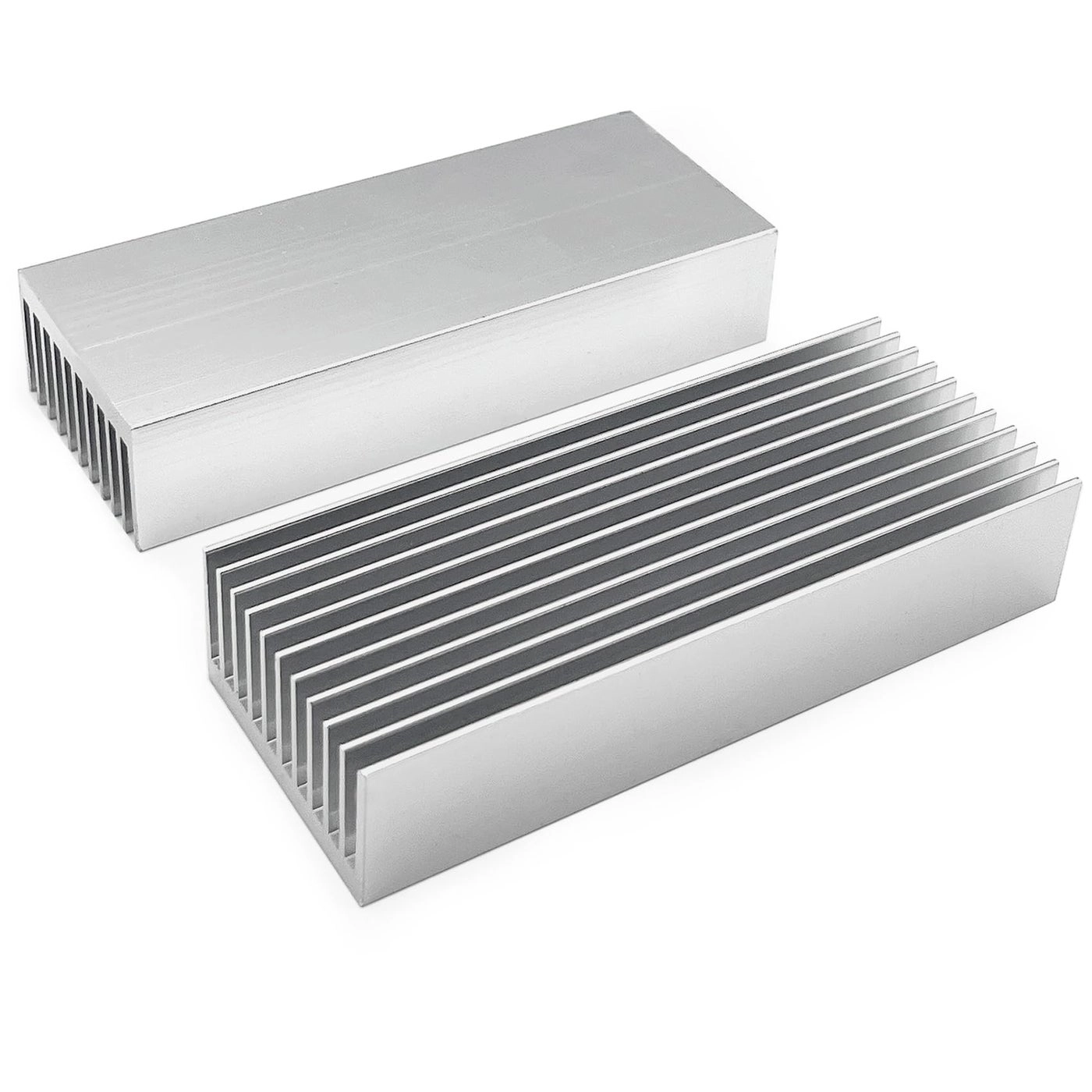 Awxlumv Aluminum Heatsink - 100 x 40 x 20mm 2Pcs Tec1-12706