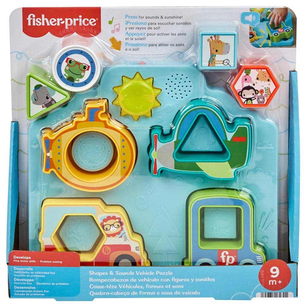 Shapes And Sound Vehicle - Suitable for 9 months and above