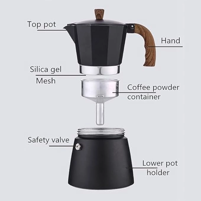 Stovetop - 6 Cup Aluminium