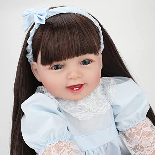 Reborn Baby Doll - 55cm 22" Vinyl Cotton Body