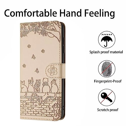 Cat Wallet Case Flip Cover for Xiaomi POCO X4 Pro 5G