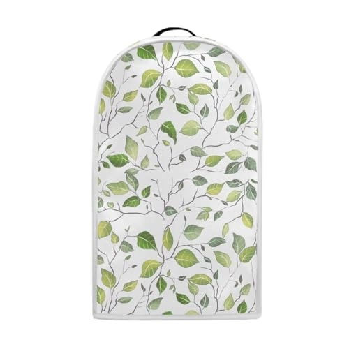 Food Processor Cover - Green Leaf 9.4 x 15.9 x 7.2 inches