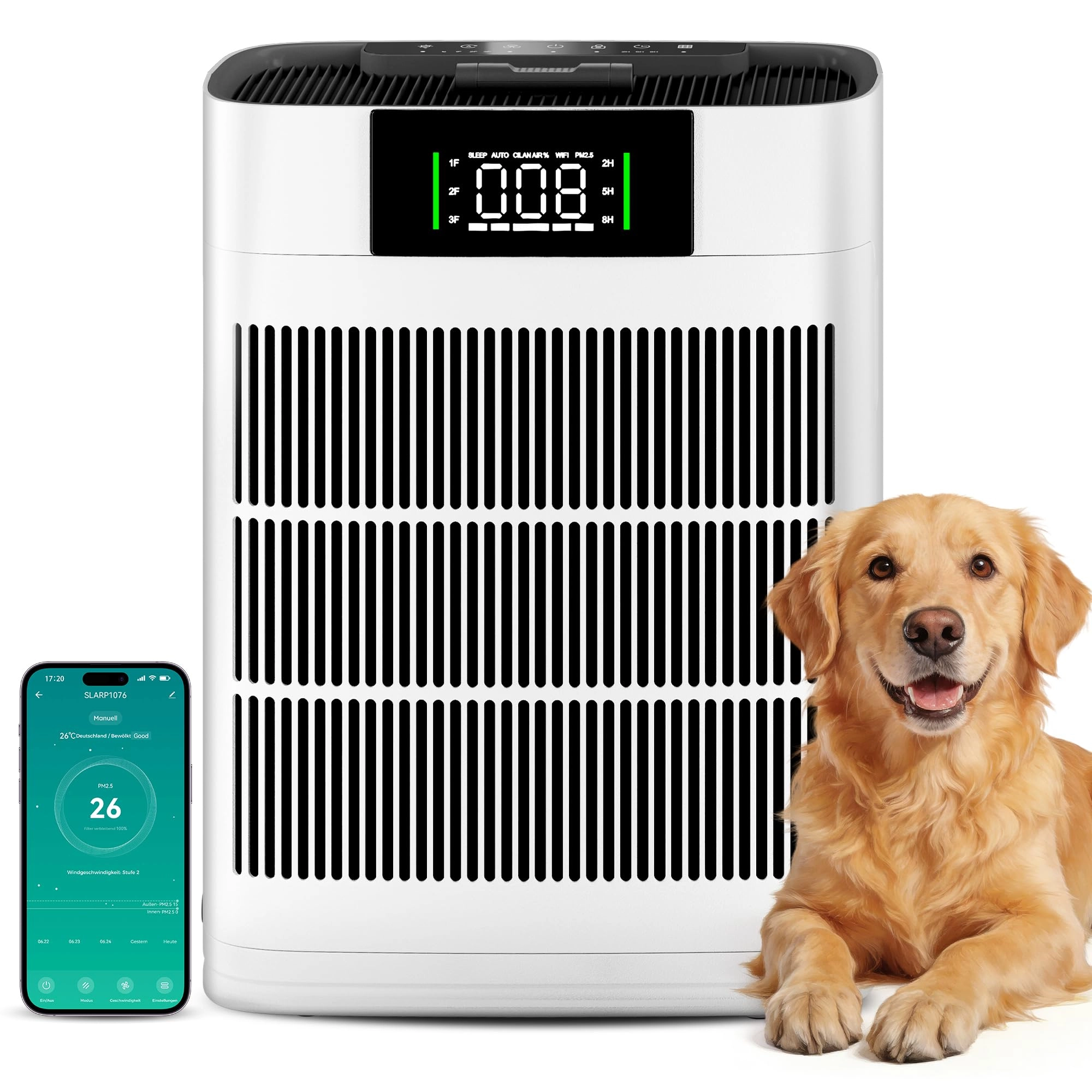 alphaappliance AP001 - Smart HEPA 60m² CADR 220 m³/h