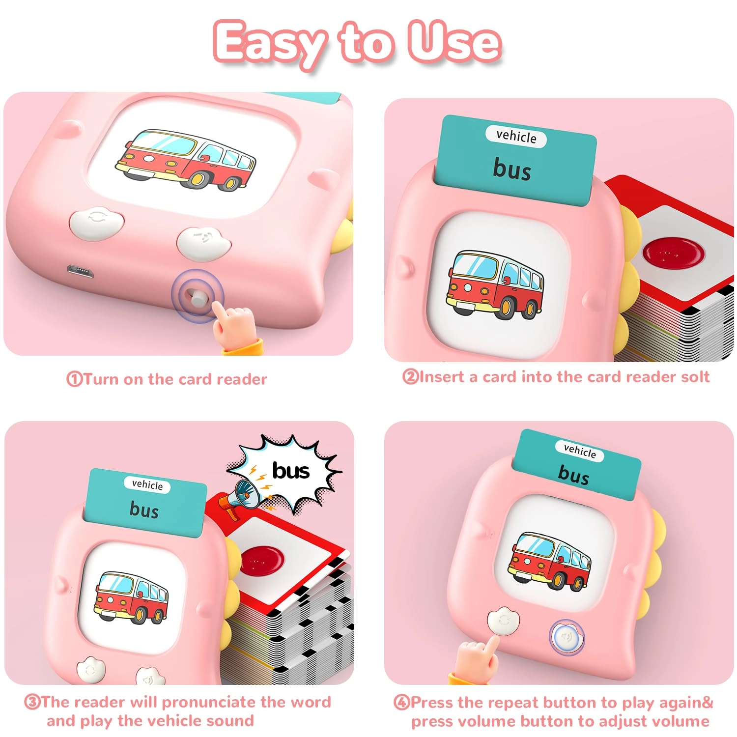 Talking Flash Cards - 2-6 280 pieces