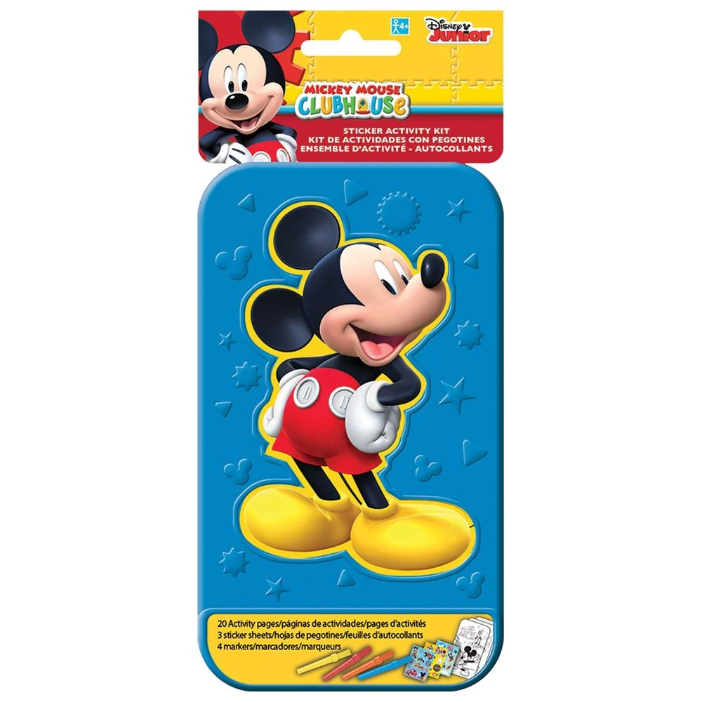 Party Centre Mickey Activity Sticker Book 3 pcs