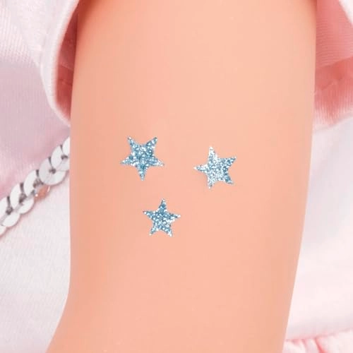 Rosalyn Glitter Tattoo Deco Doll - 18 inch Multicolor
