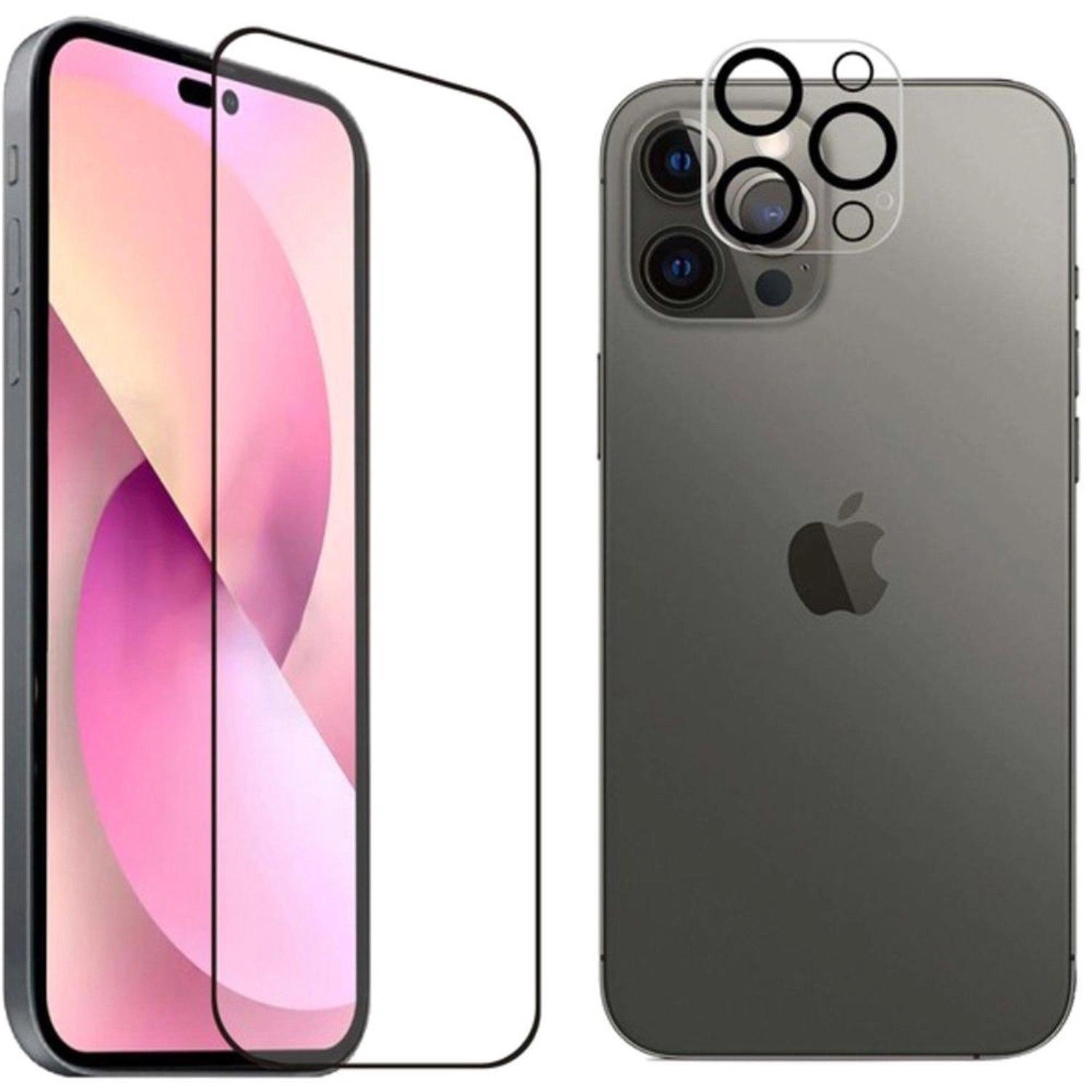 Muvit Screen Protector - iPhone 14 Pro + Lens Protector