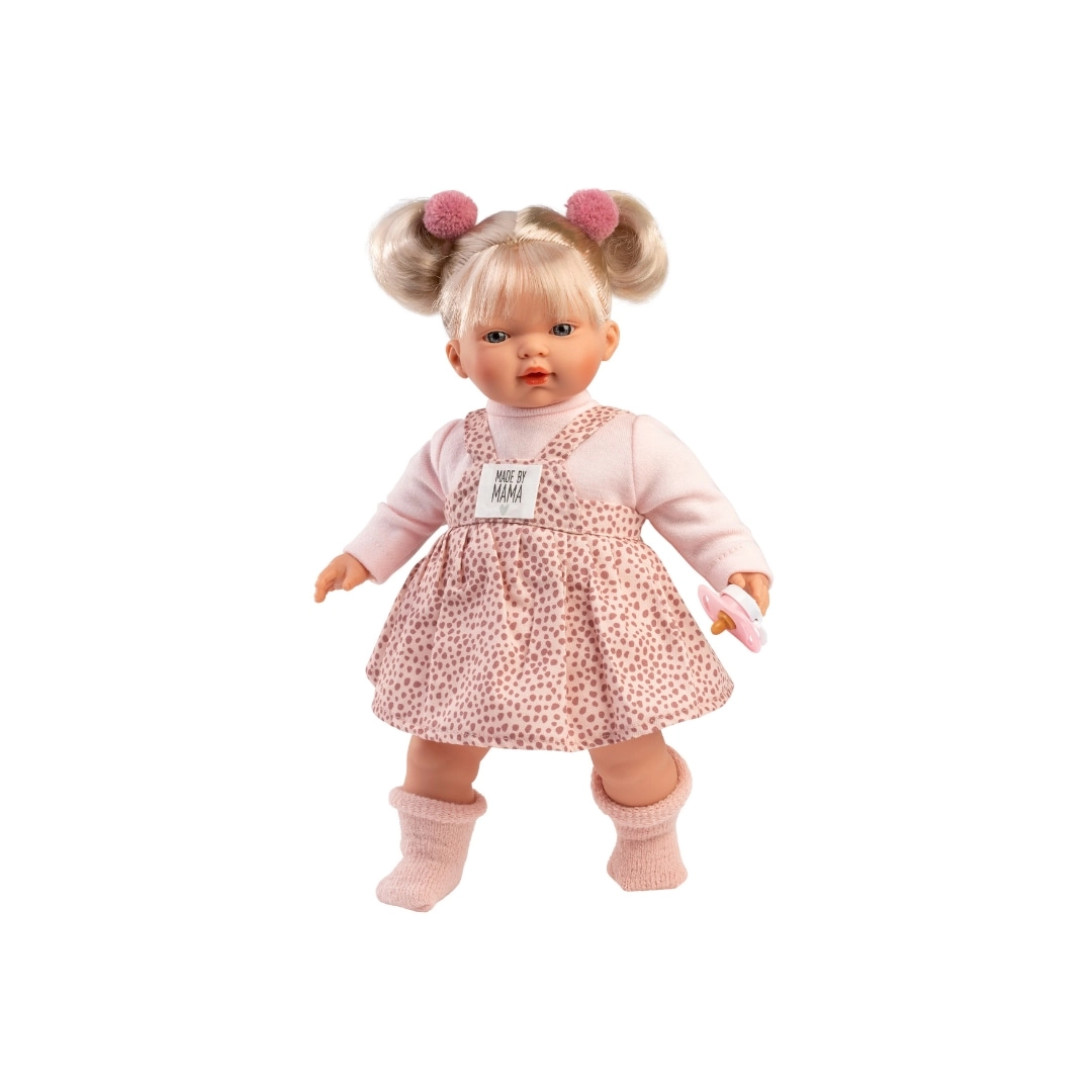 Llorens Roberta Baby Doll - Soft fabric body vinyl limbs blonde Ages 3+