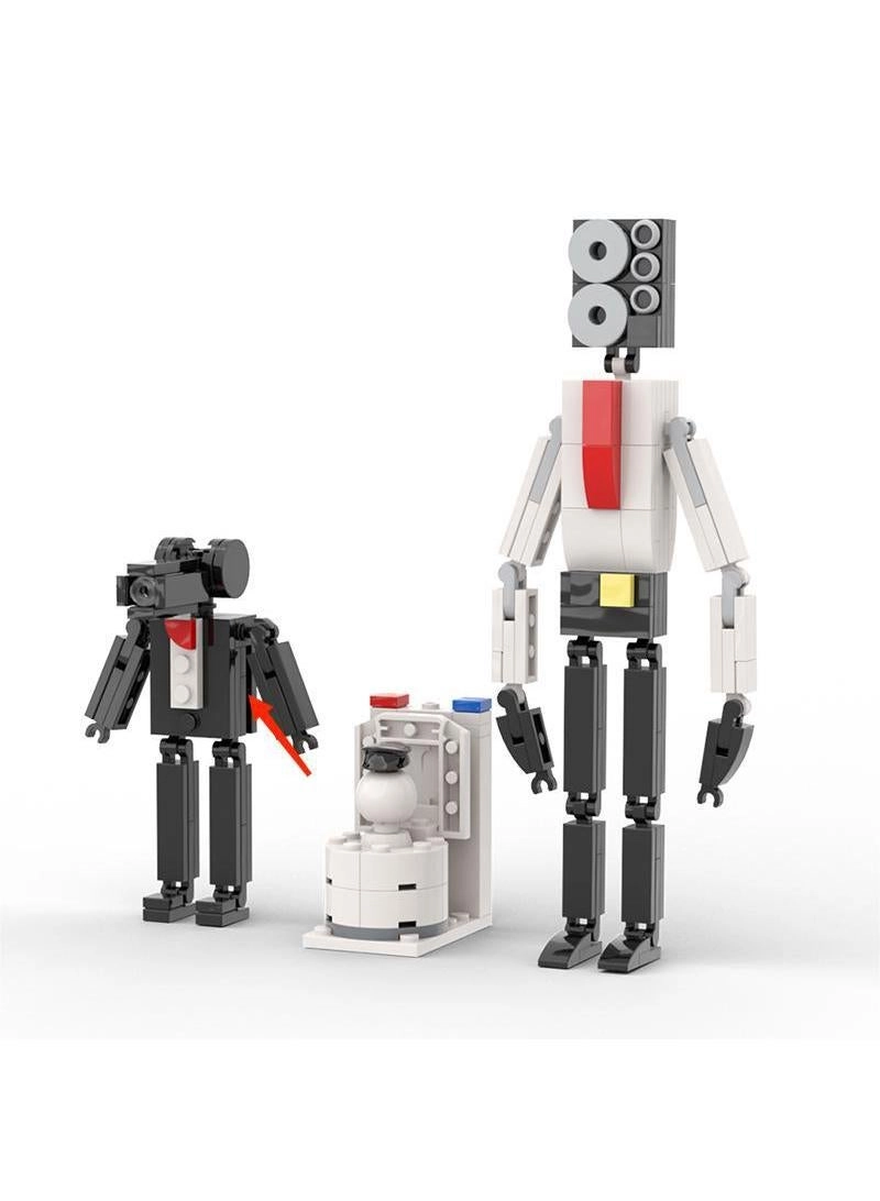 Skibidi Toilet Man - Speaker Man Titan Camera Man 172pcs