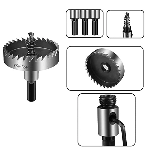Drill Bit Hole Saws - 15pcs High Speed Steel