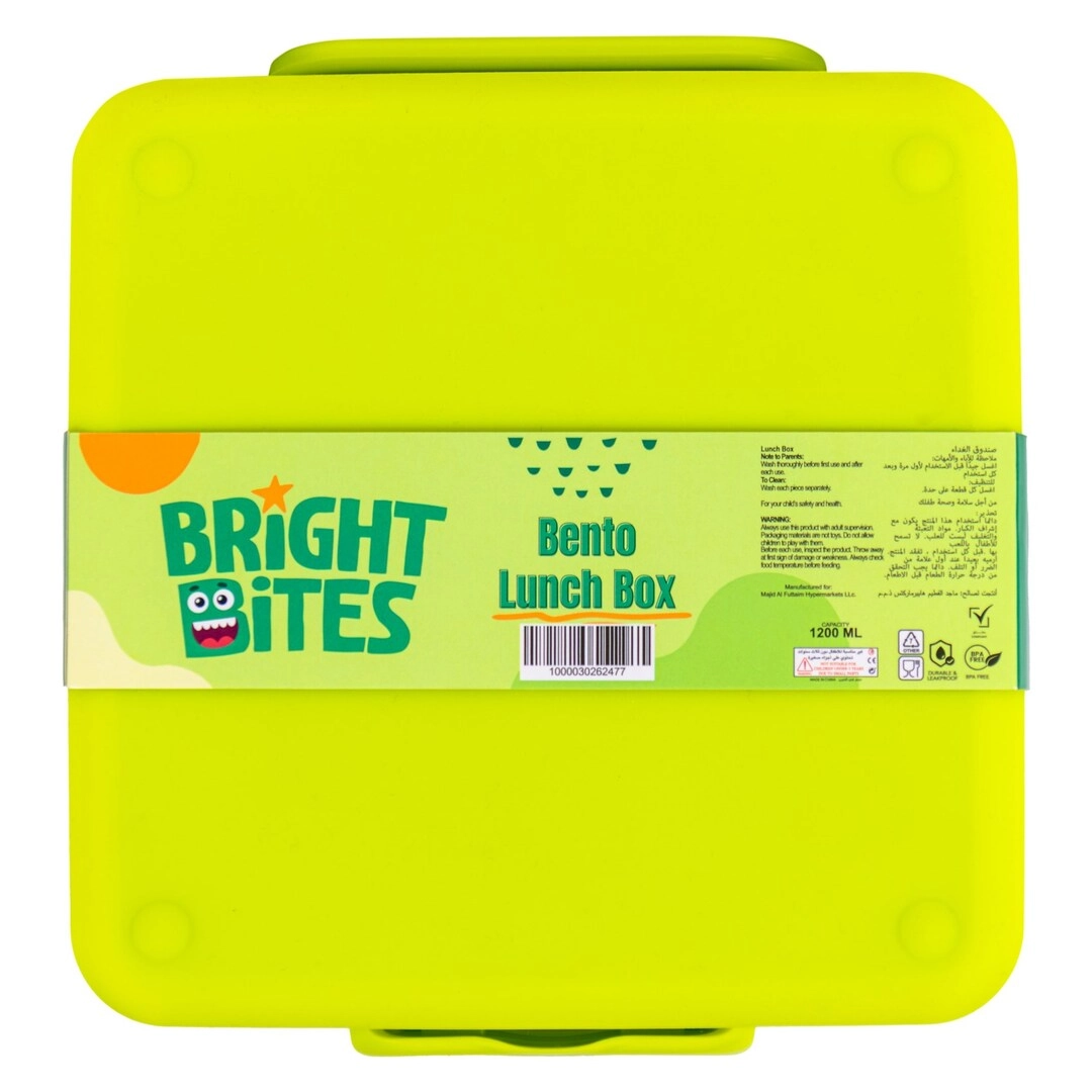 Toretto Bento Lunch Box - Green