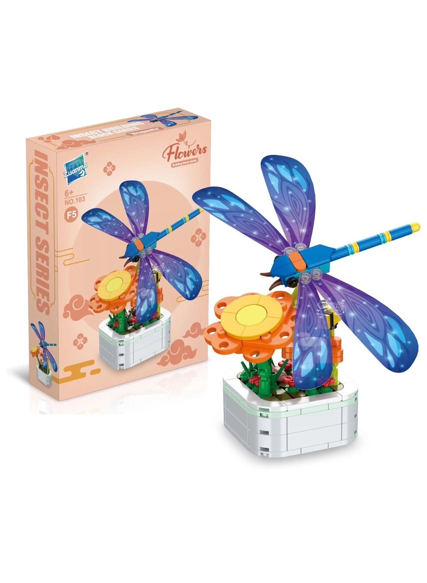 Generic Dragonfly potted plants - Dragonfly 214pcs