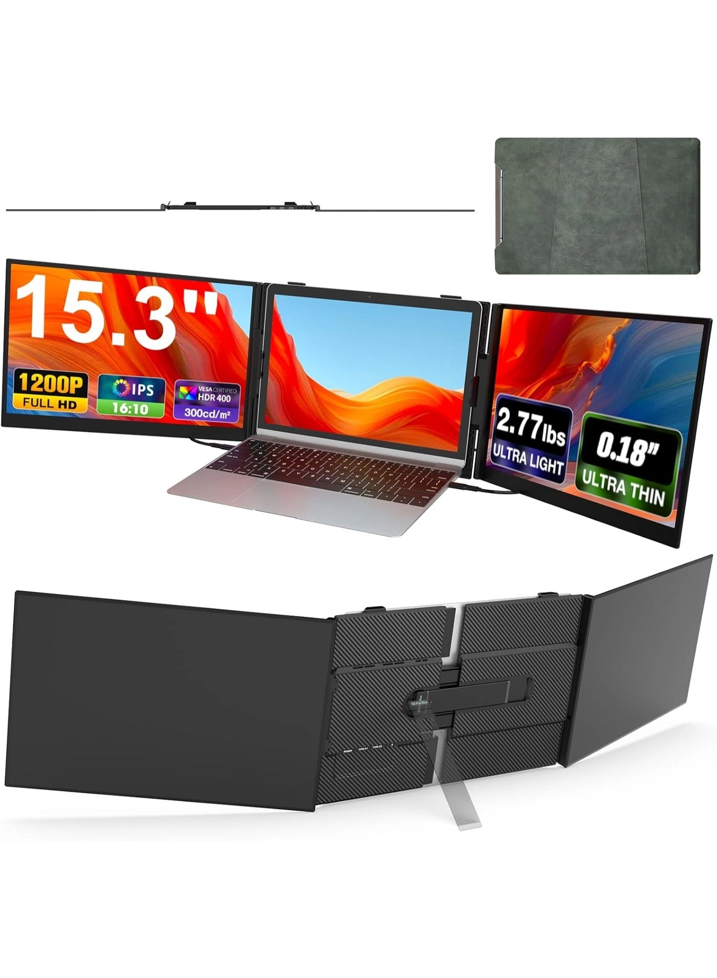 V2COM Laptop Screen Extender - 1920x1200 15.3 in