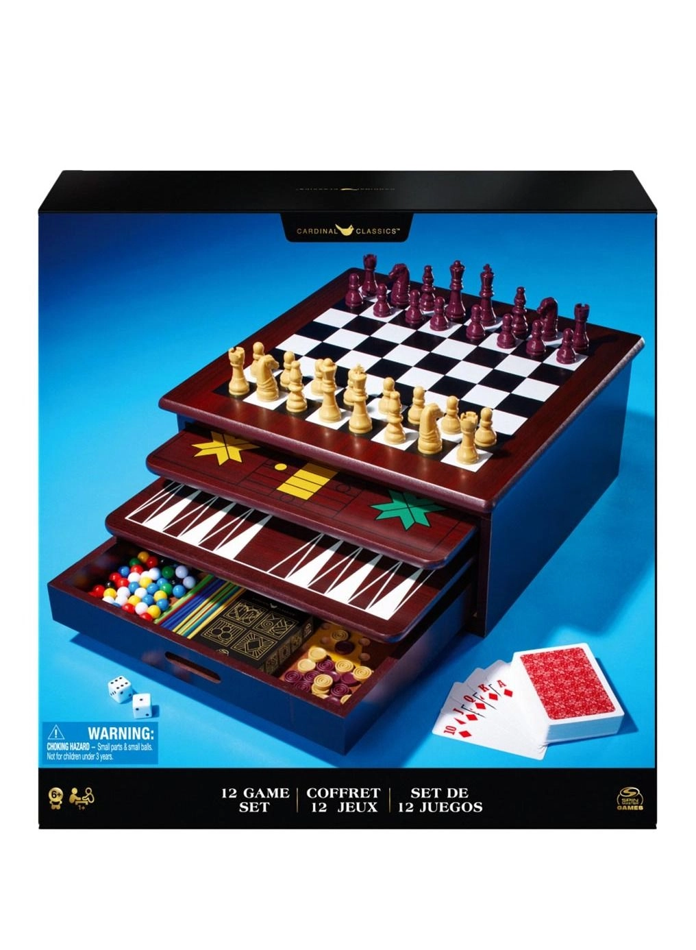 Spin Master Center Wood