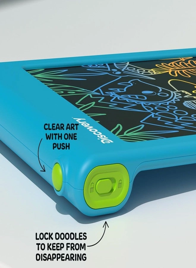 Bright Doodles LCD Art Tablet - Mess-Free Colorful Widescreen Display