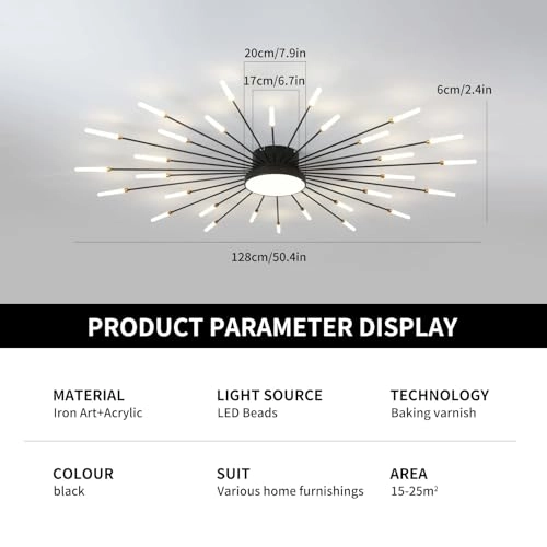 Modern LED ceiling light