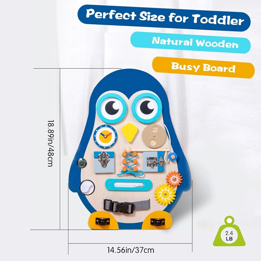 Penguin Busy Board - 3 +