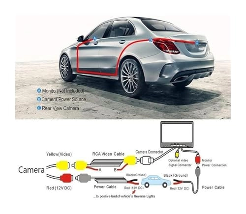 Car Rear View Camera - Night vision 1920 x 1080P