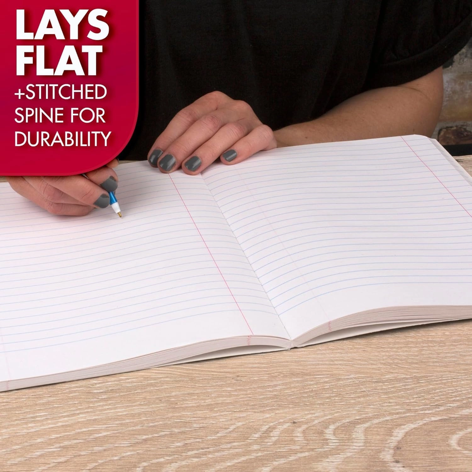 Composition Notebook 7-1/2" x 9-3/4" Softcover - Lined 100 Sheets