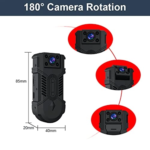 Mini Body Camera - 1080p 64GB