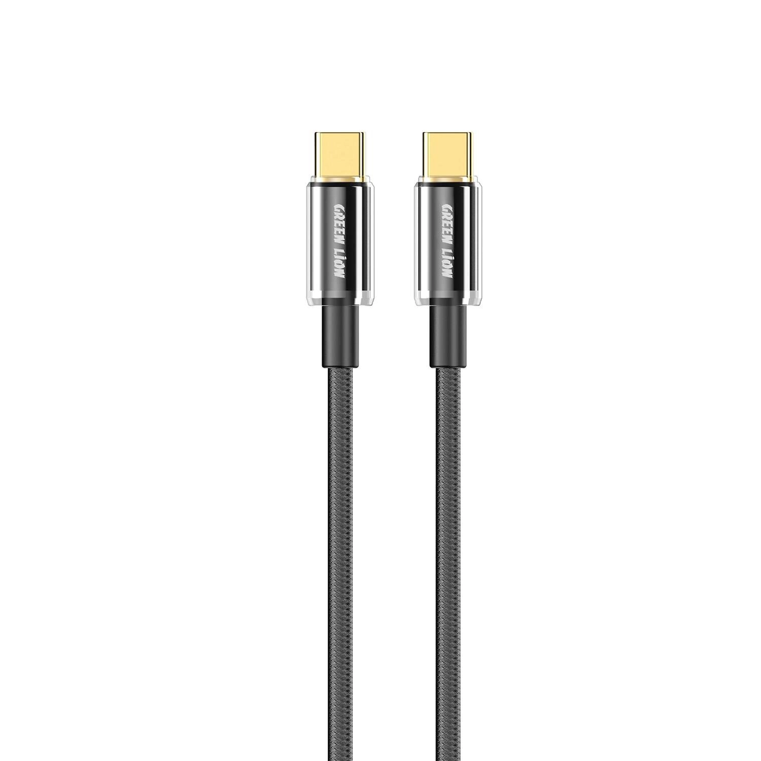 Charge Cable 100W USB-C to USB-C 1m Transparent