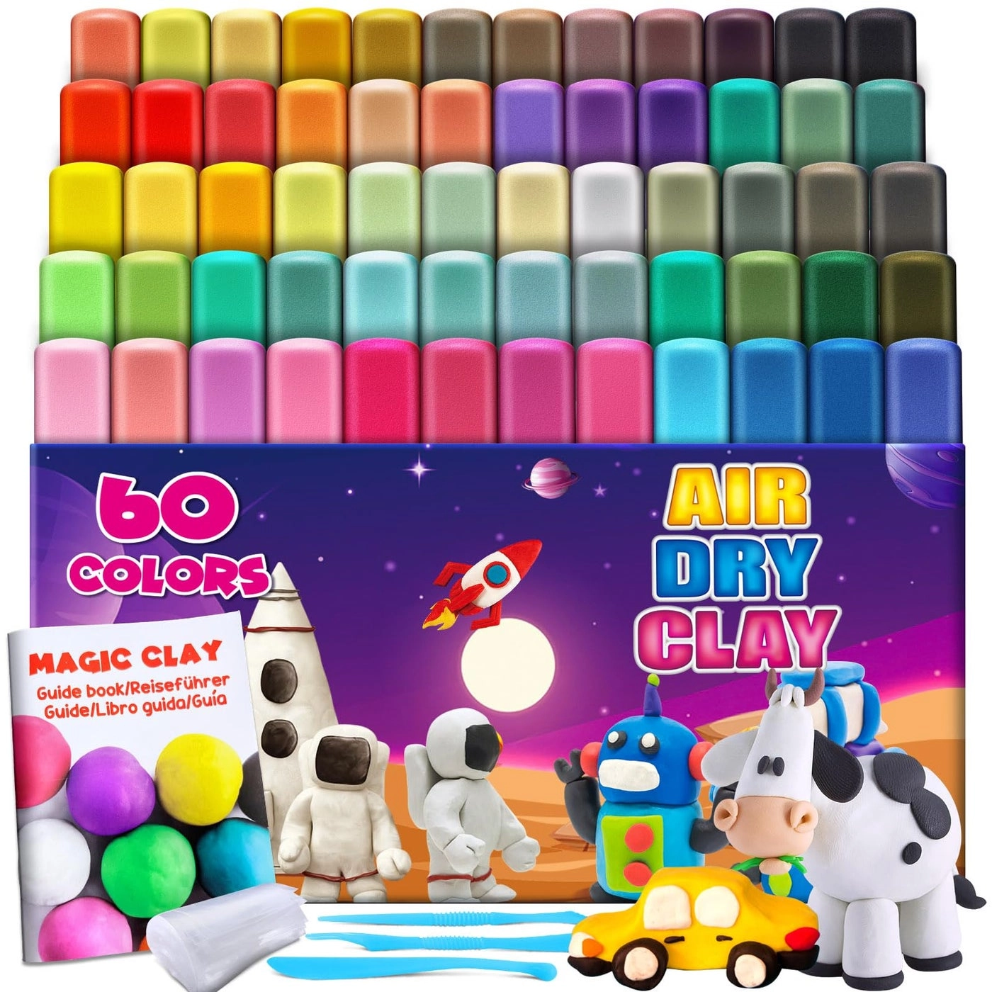 ESSENSON Magic Clay - 60 colors 3+ years