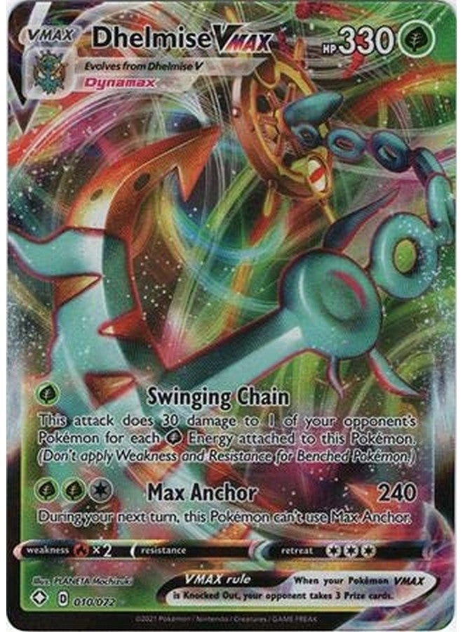 Pokémon Dhelmise Vmax - 010 072 Ultra Rare
