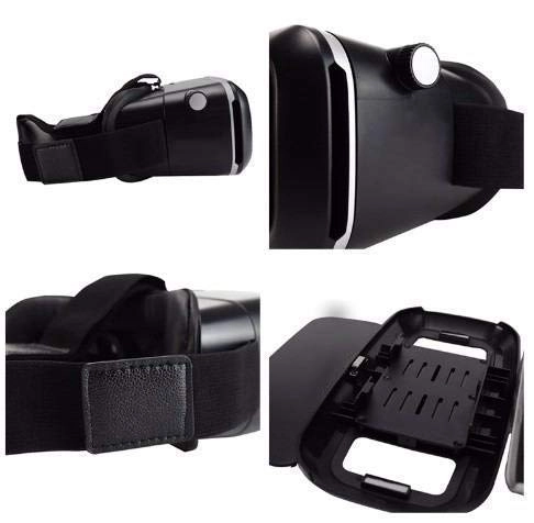 3D Virtual Reality Headset - Focal Distance Adjustable Compatible with All Smartphones