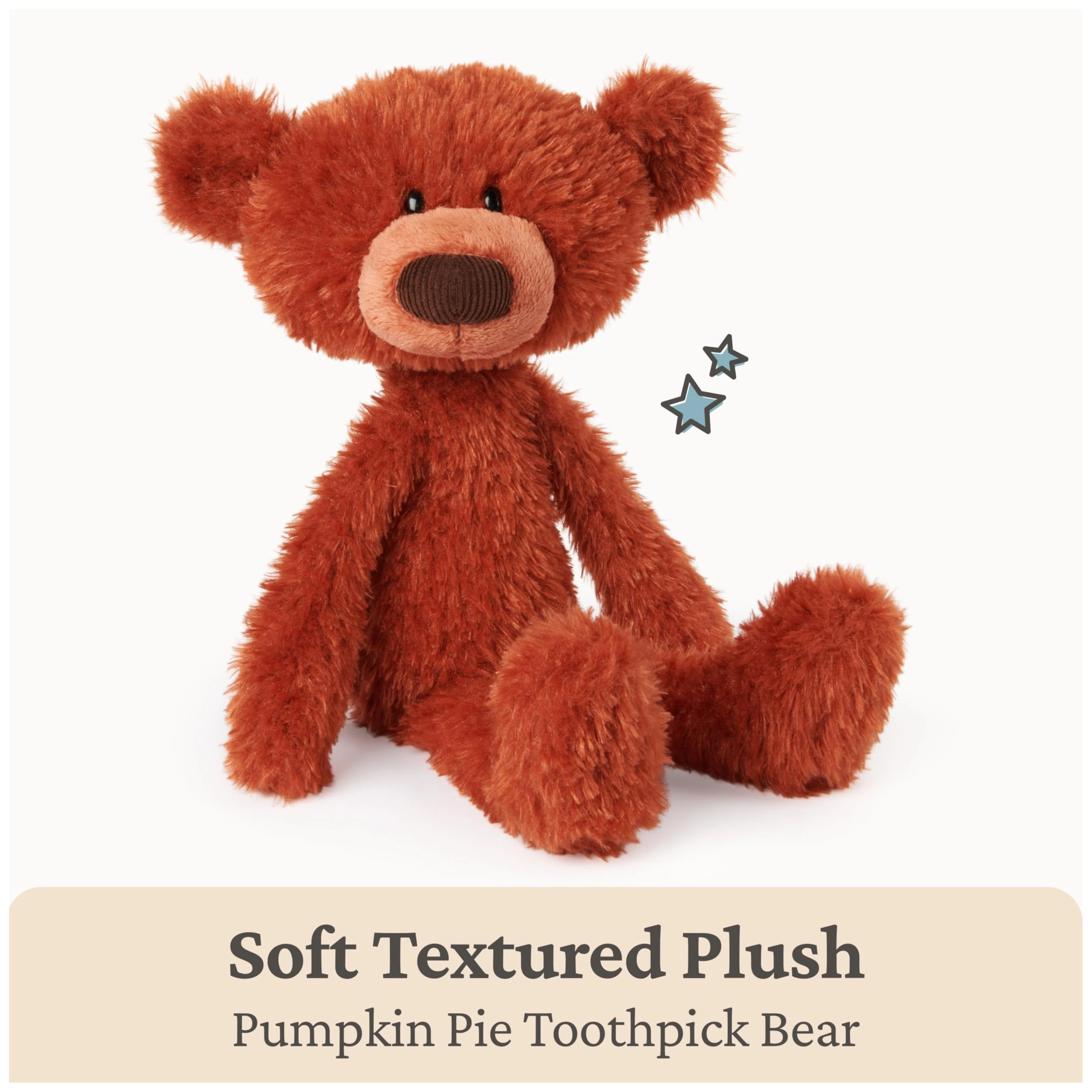 Toothpick Bear - Pumpkin Pie 15"