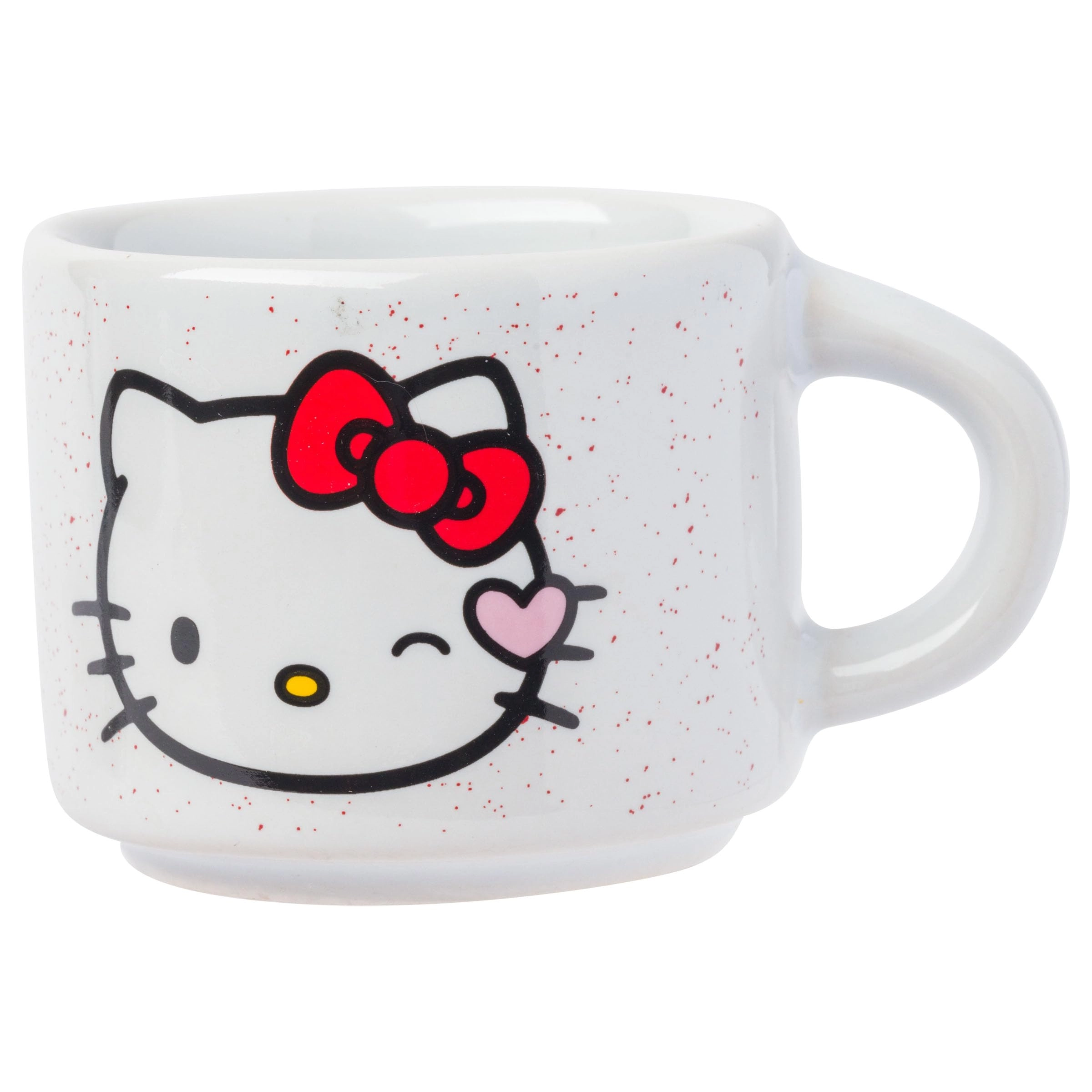 Hello Kitty Reusable Cup - 4 pcs Different Colored Bows
